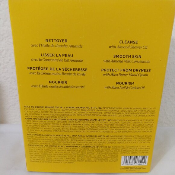 L'Occitane Almond & Shea Hands & Body Nourish & Soften Set X 4 NIB - Picture 4 of 5